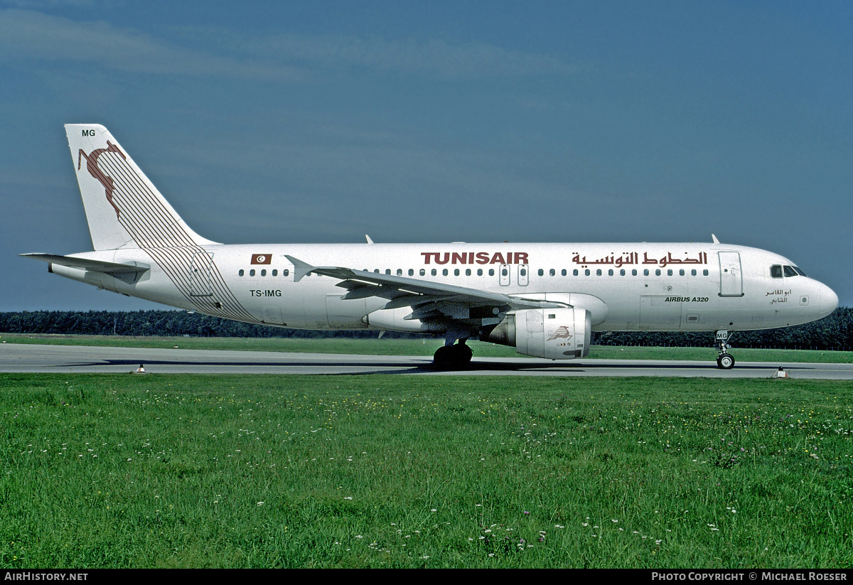 Aircraft Photo of TS-IMG | Airbus A320-211 | Tunisair | AirHistory.net #359228