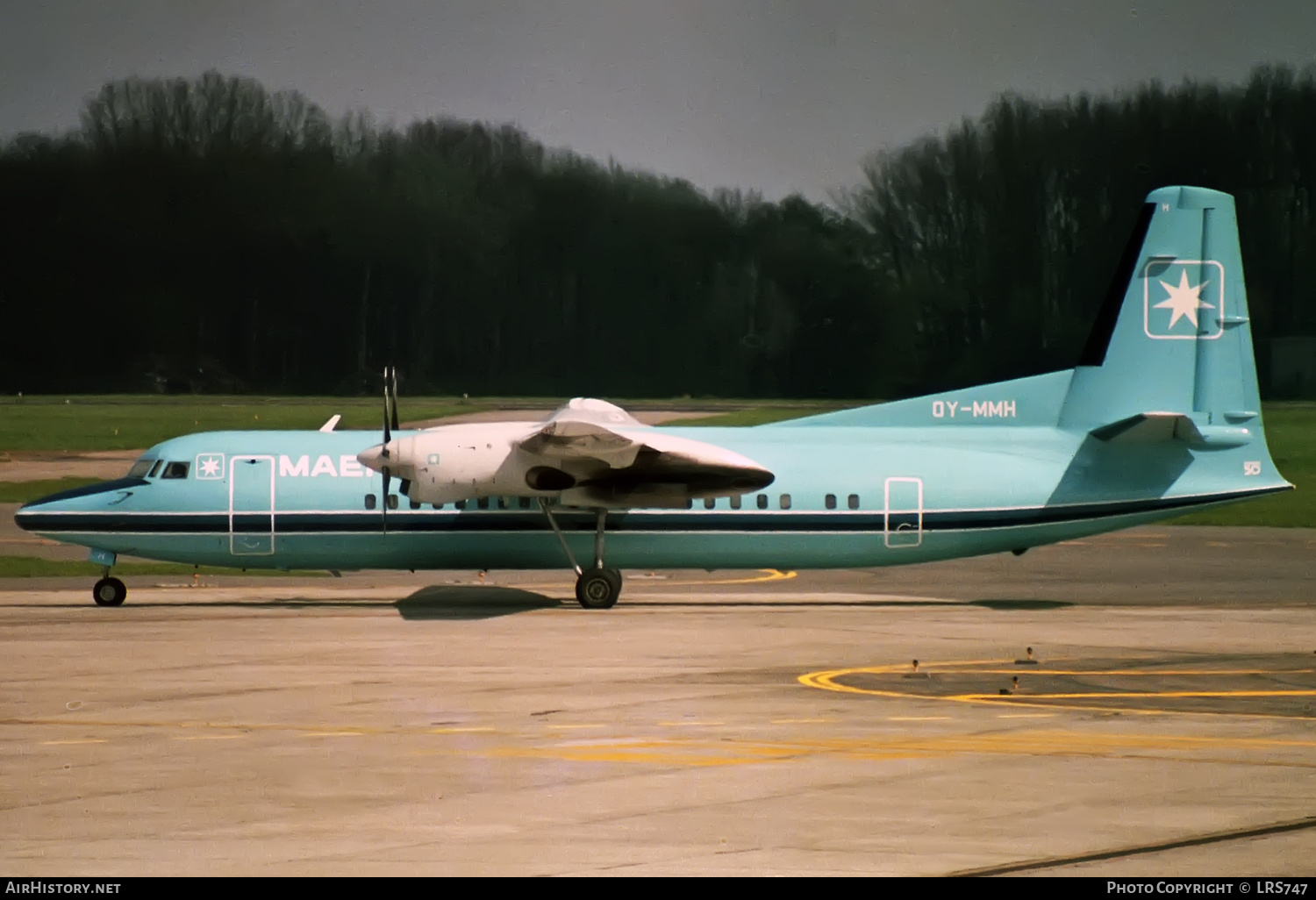 Aircraft Photo of OY-MMH | Fokker 50 | Maersk Air | AirHistory.net #359238