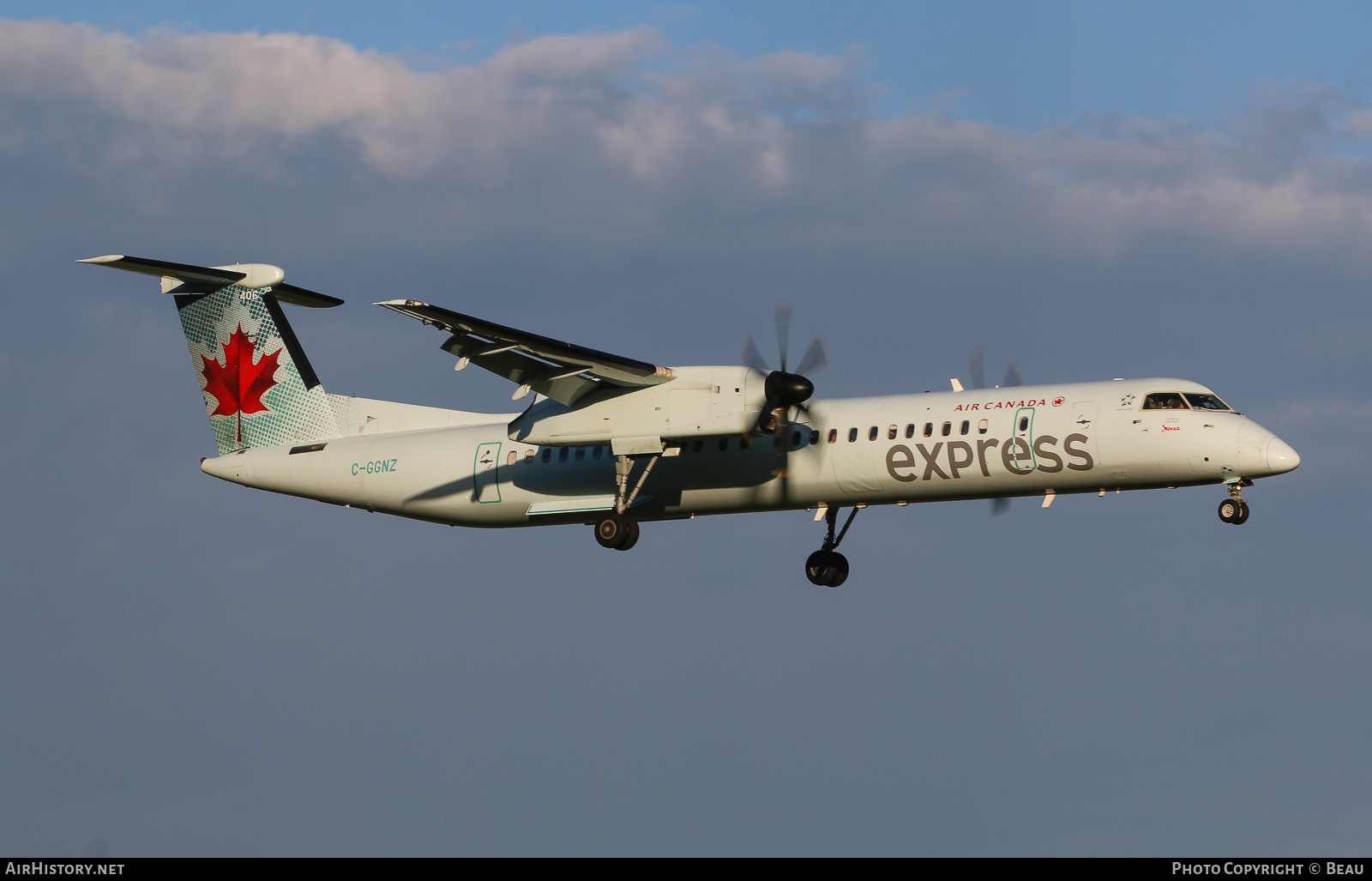 Aircraft Photo of C-GGNZ | Bombardier DHC-8-402 Dash 8 | Air Canada Express | AirHistory.net #359239