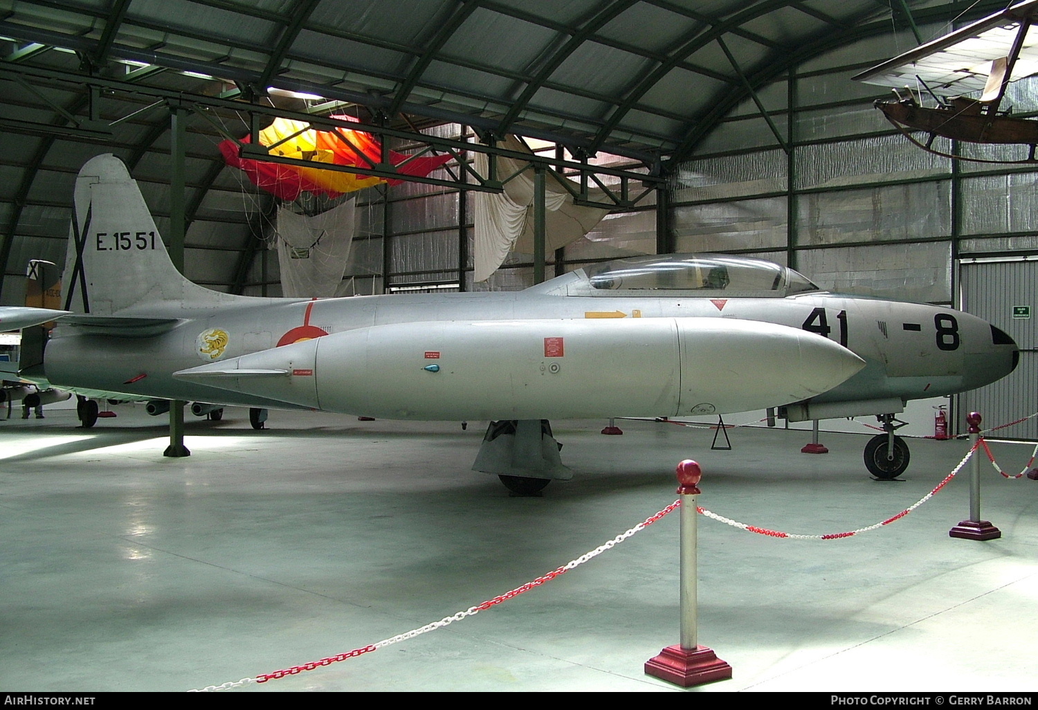 Aircraft Photo of E.15-51 | Lockheed T-33A | Spain - Air Force | AirHistory.net #359242