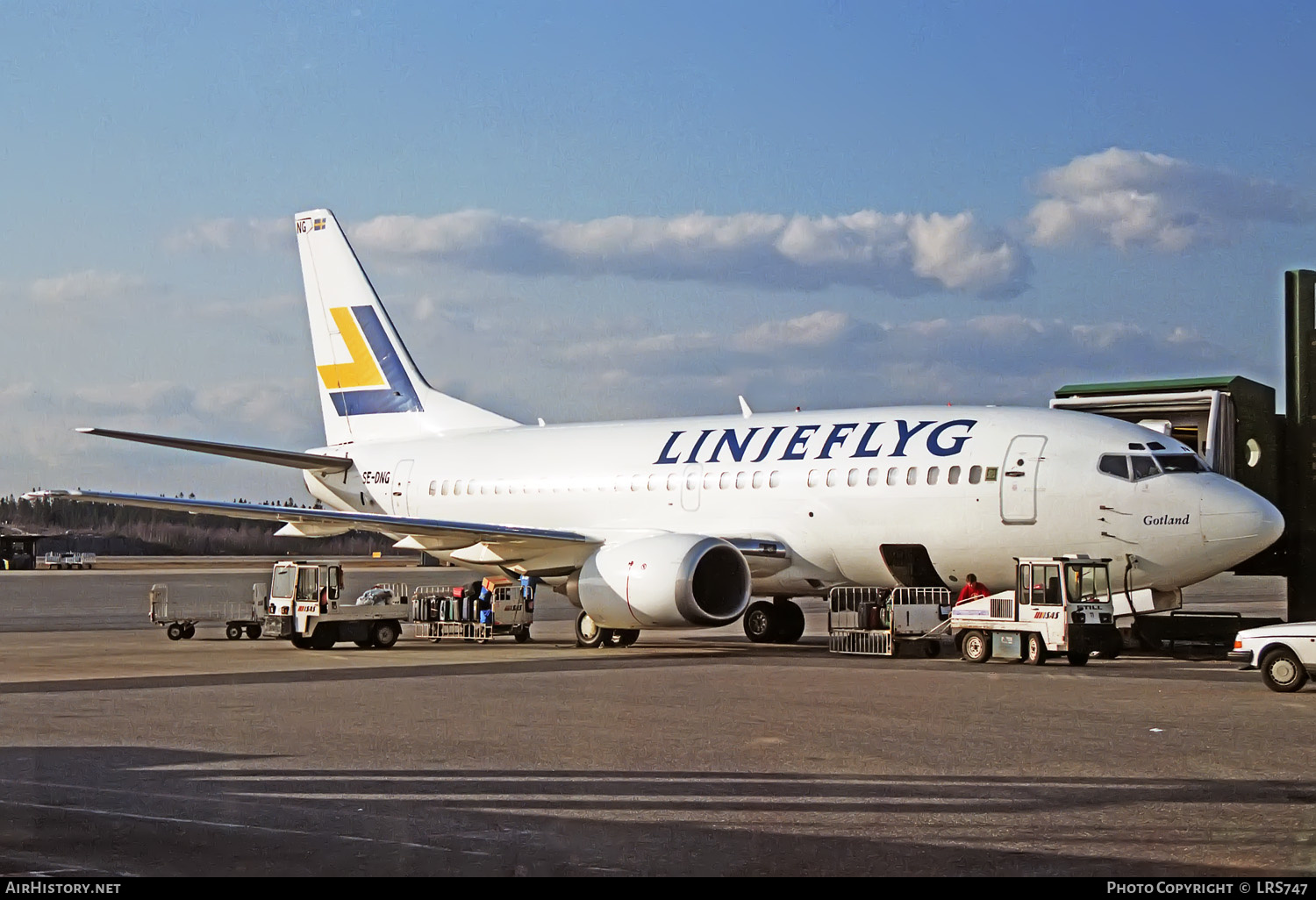 Aircraft Photo of SE-DNG | Boeing 737-5Q8 | Linjeflyg | AirHistory.net #359249