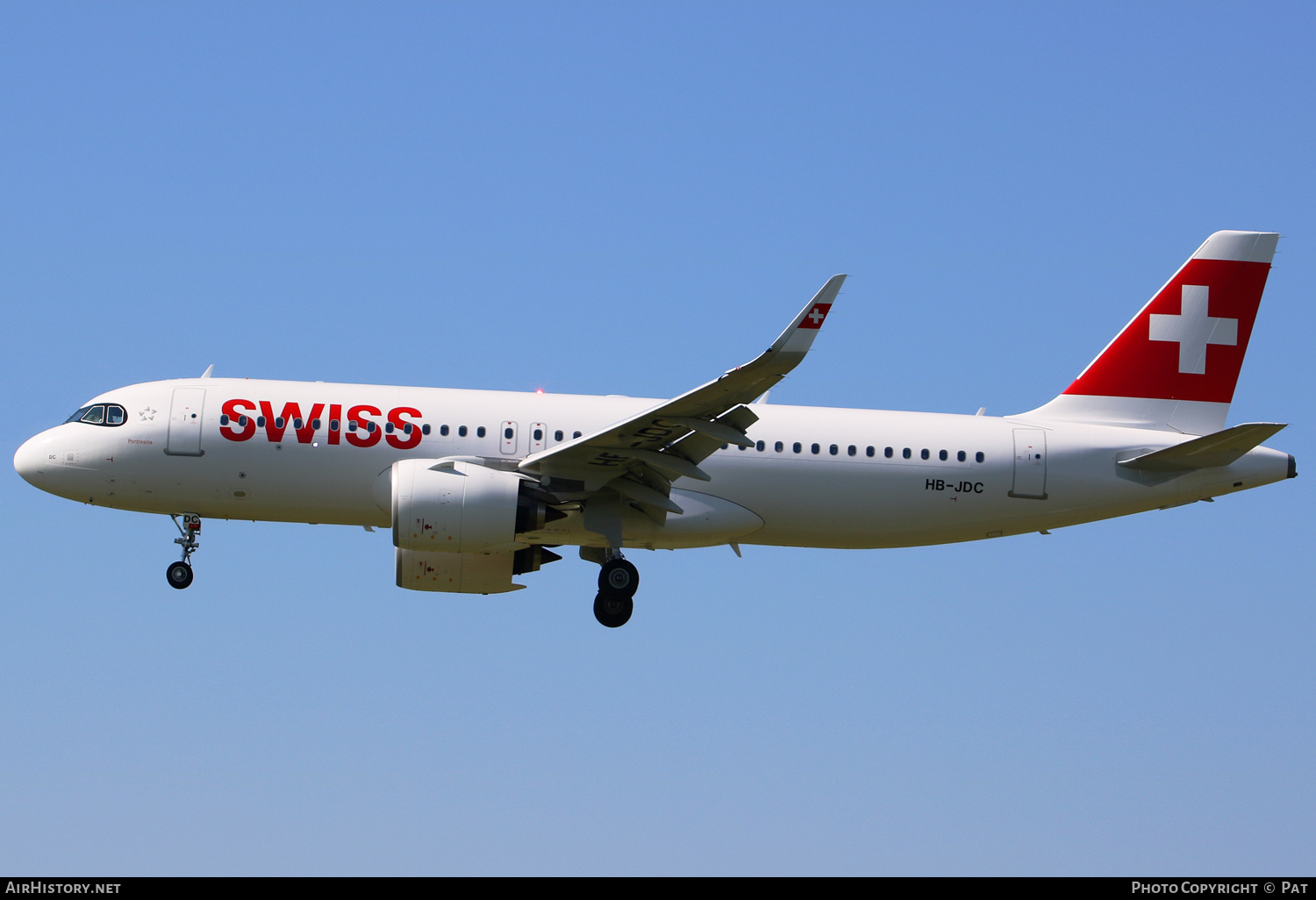 Aircraft Photo of HB-JDC | Airbus A320-271N | Swiss International Air Lines | AirHistory.net #359250