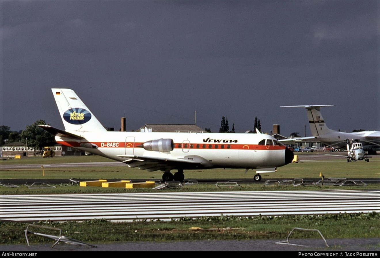 Aircraft Photo of D-BABC | VFW-Fokker VFW-614 | VFW-Fokker | AirHistory.net #359254