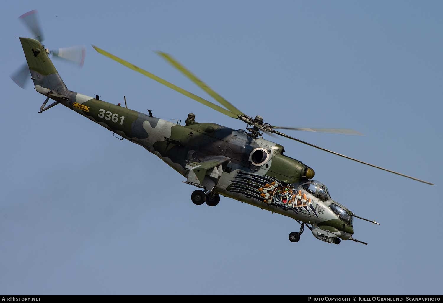 Aircraft Photo of 3361 | Mil Mi-35 | Czechia - Air Force | AirHistory.net #359256