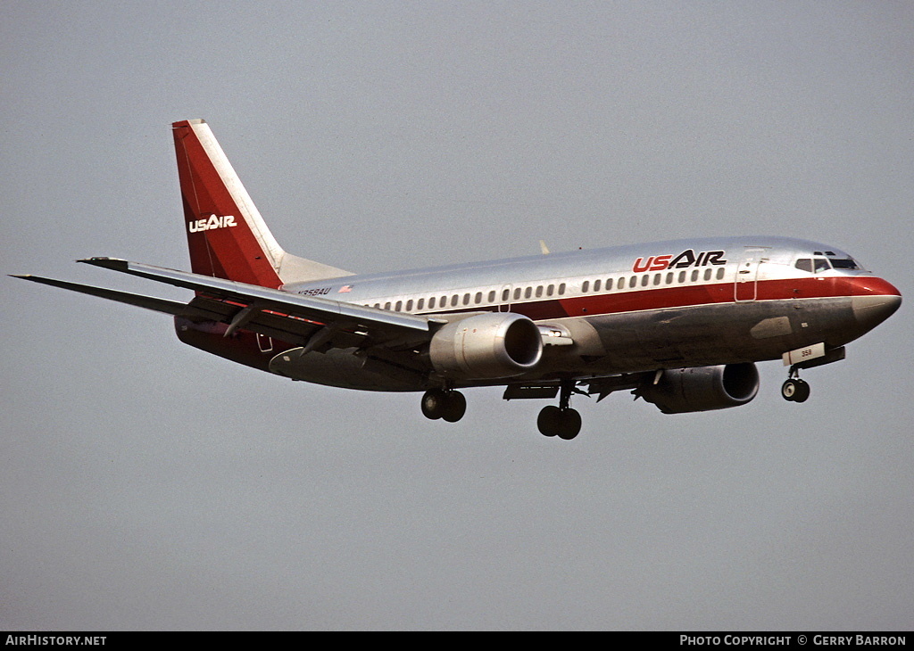 Aircraft Photo of N358AU | Boeing 737-3B7 | USAir | AirHistory.net #359260