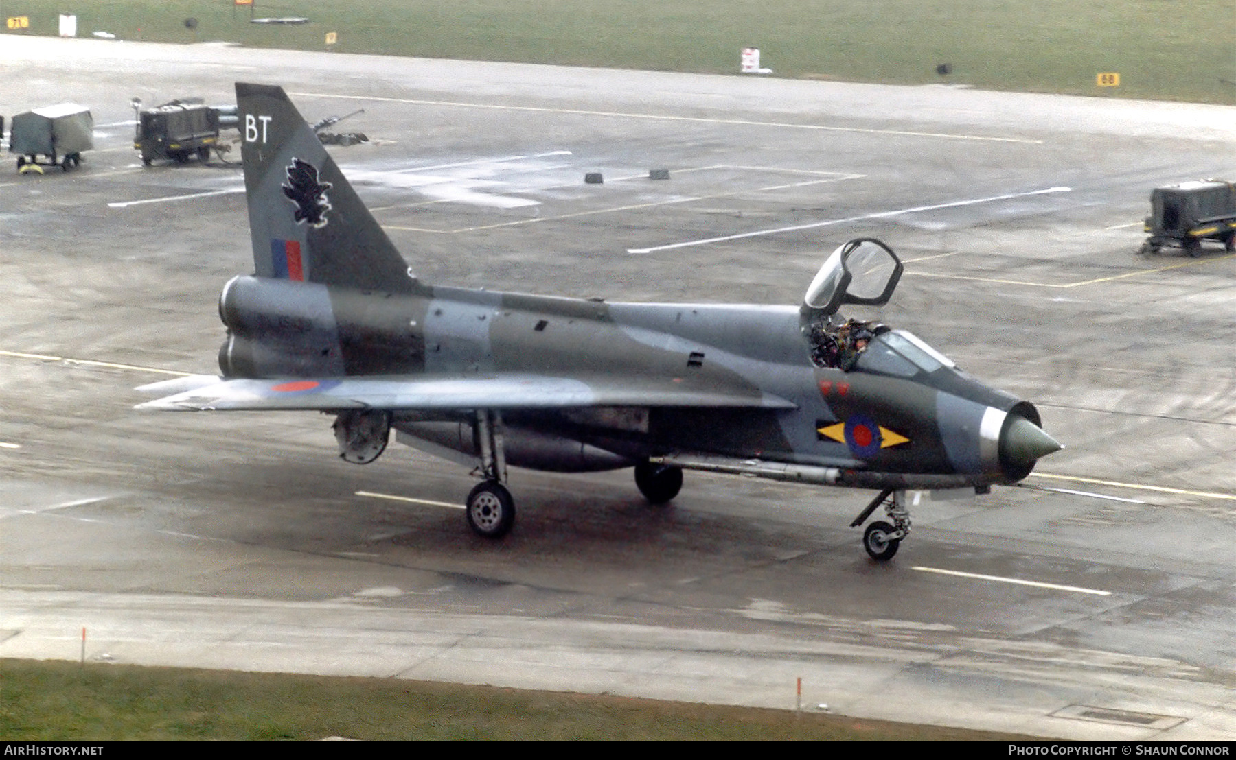 Aircraft Photo of XS452 | English Electric Lightning T5 | UK - Air Force | AirHistory.net #359262