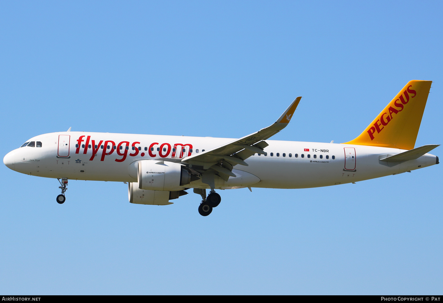 Aircraft Photo of TC-NBR | Airbus A320-251N | Pegasus Airlines | AirHistory.net #359280