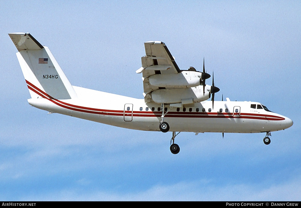 Aircraft Photo of N34HG | De Havilland Canada DHC-7-102 Dash 7 | USA - Army | AirHistory.net #359287