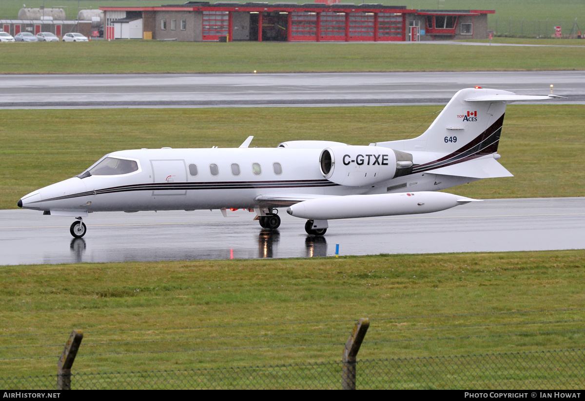 Aircraft Photo of C-GTXE | Learjet 35A | Top Aces | AirHistory.net #359290