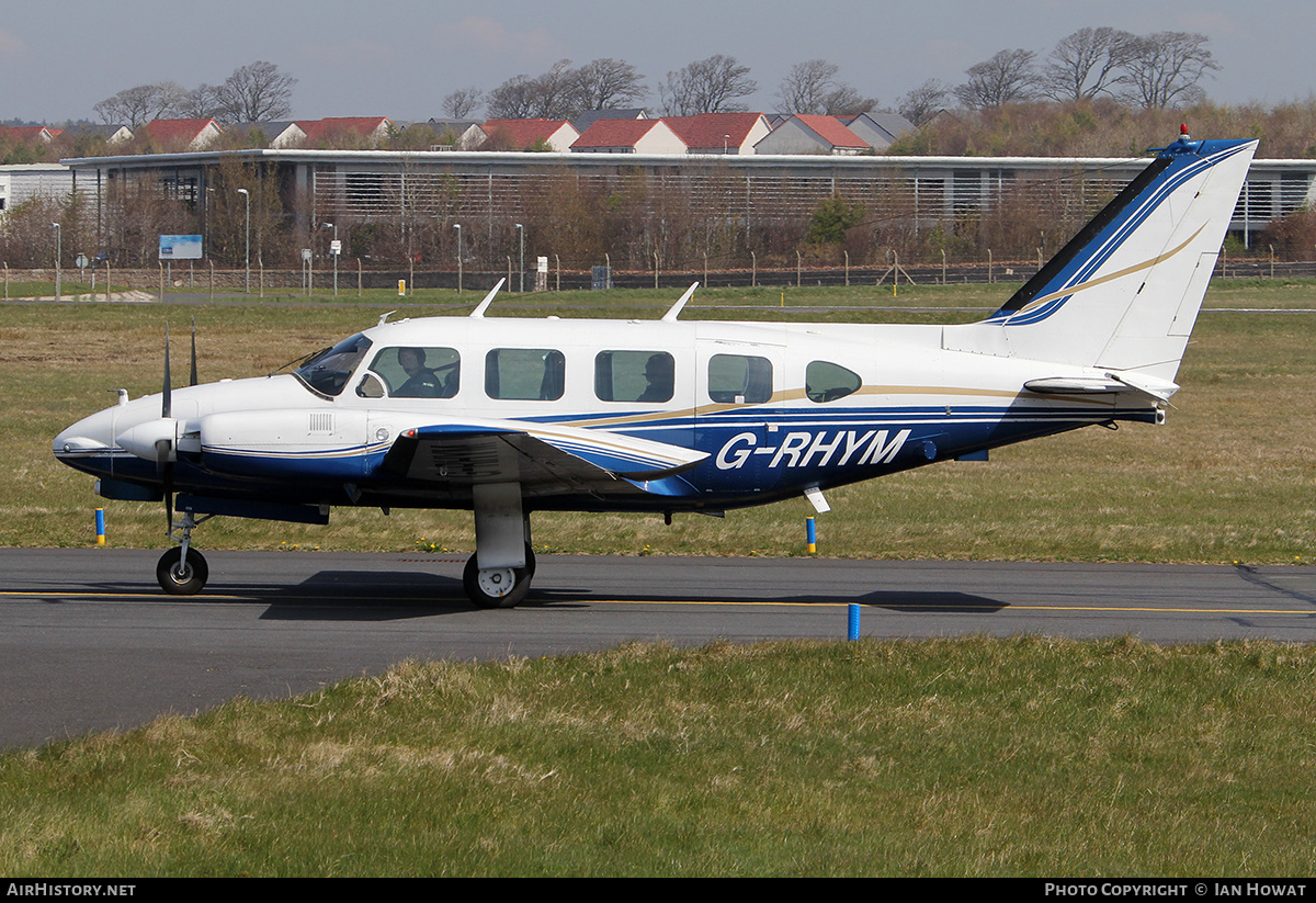 Aircraft Photo of G-RHYM | Piper PA-31-310 Navajo B | AirHistory.net #359292