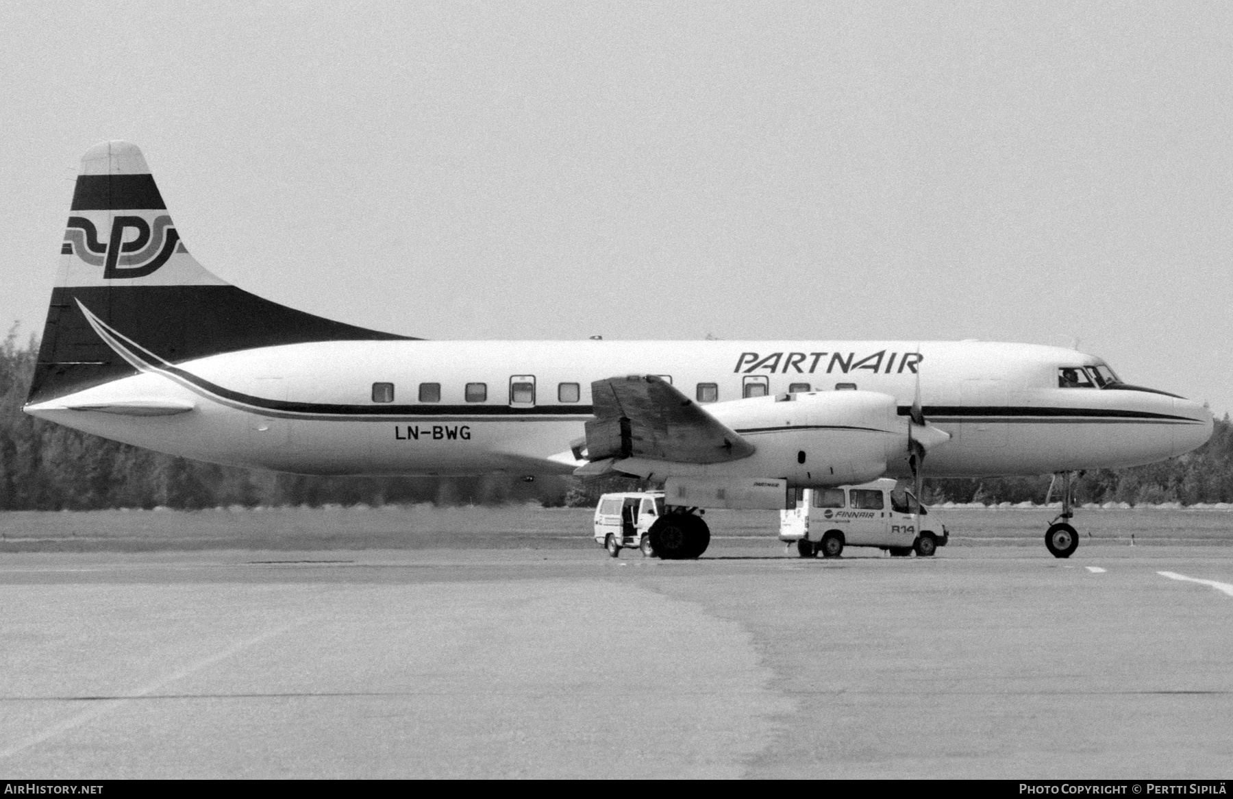Aircraft Photo of LN-BWG | Convair 580 | Partnair | AirHistory.net #359297