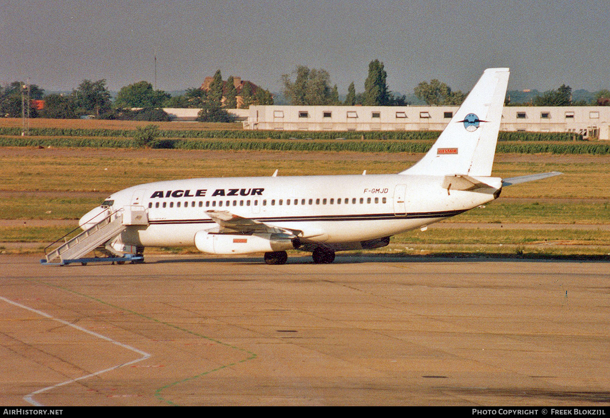 Aircraft Photo of F-GMJD | Boeing 737-2K5/Adv | Aigle Azur | AirHistory.net #359311