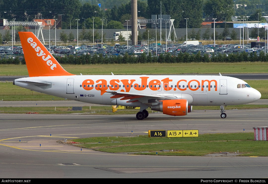 Aircraft Photo of G-EZGI | Airbus A319-111 | EasyJet | AirHistory.net #359344