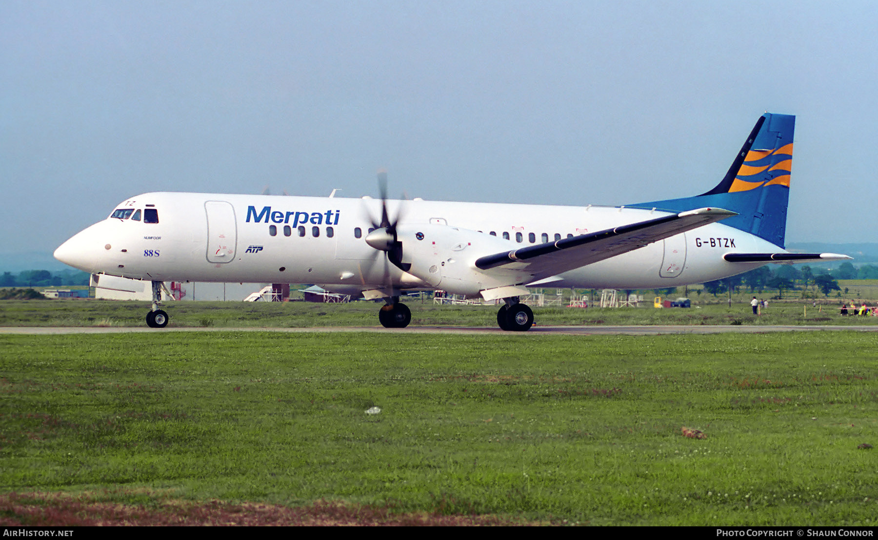 Aircraft Photo of G-BTZK | British Aerospace ATP | Merpati Nusantara Airlines | AirHistory.net #359345