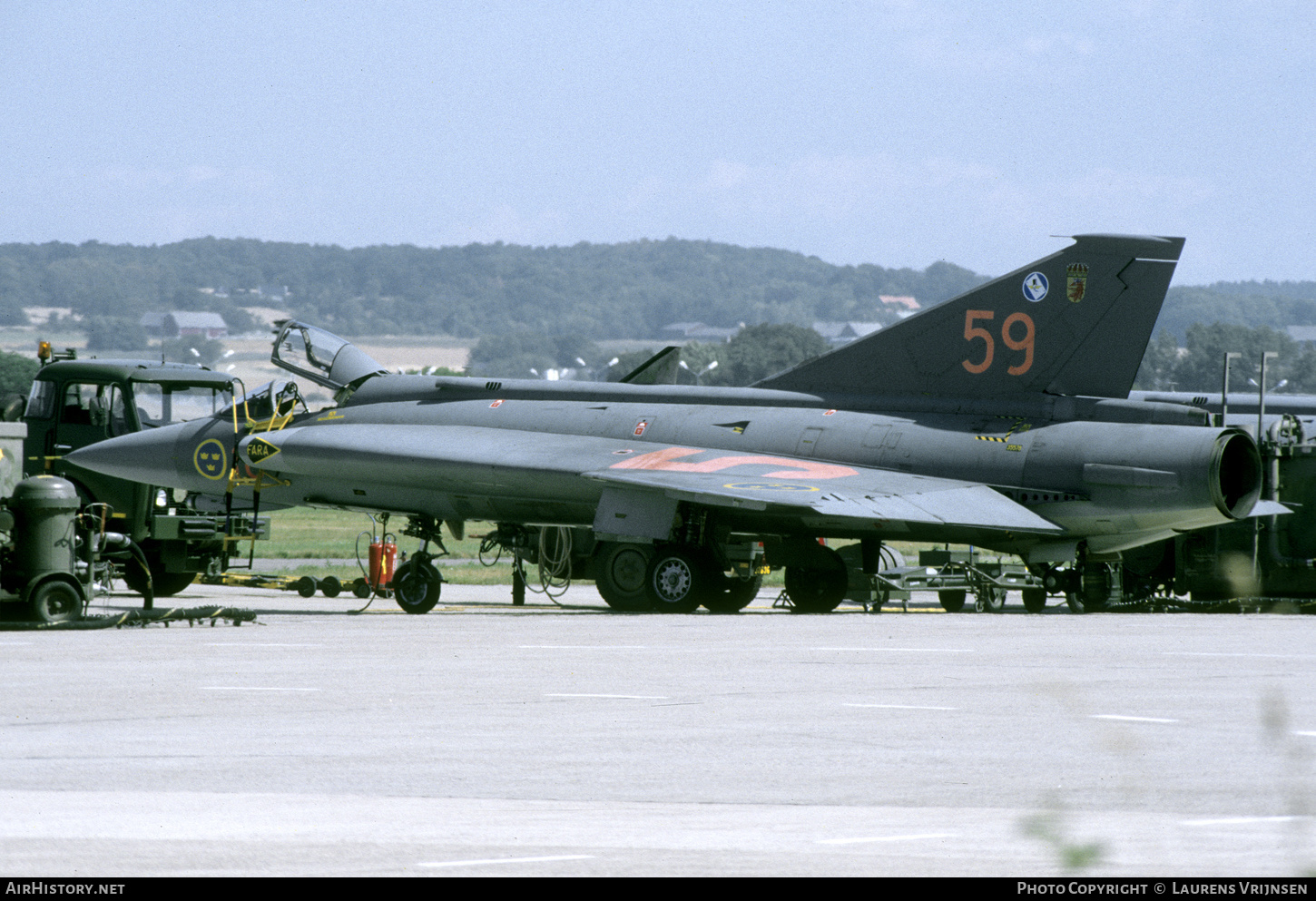 Aircraft Photo of 35579 | Saab J35J Draken | Sweden - Air Force | AirHistory.net #359359