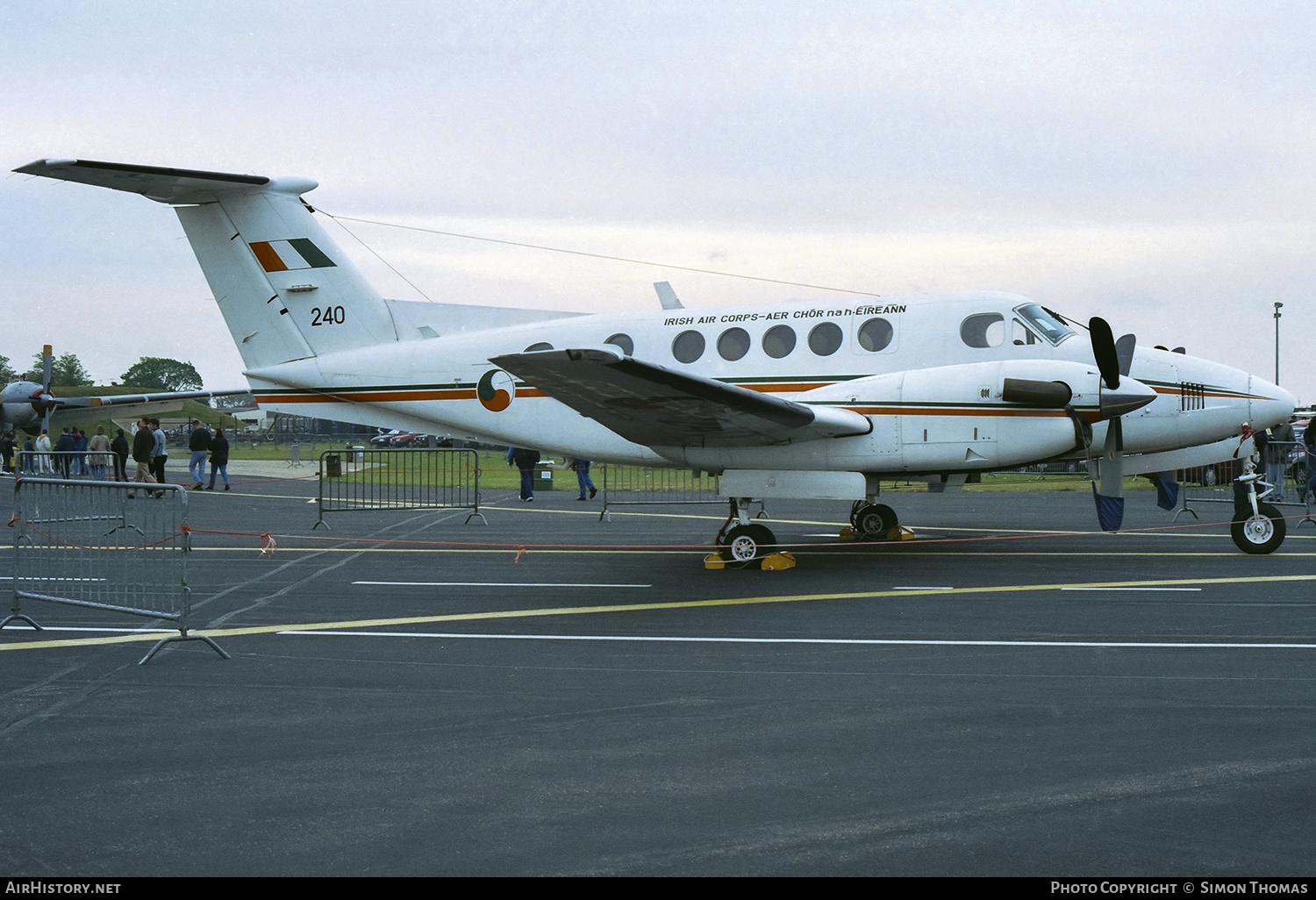 Aircraft Photo of 240 | Beech 200 Super King Air | Ireland - Air Force | AirHistory.net #359367