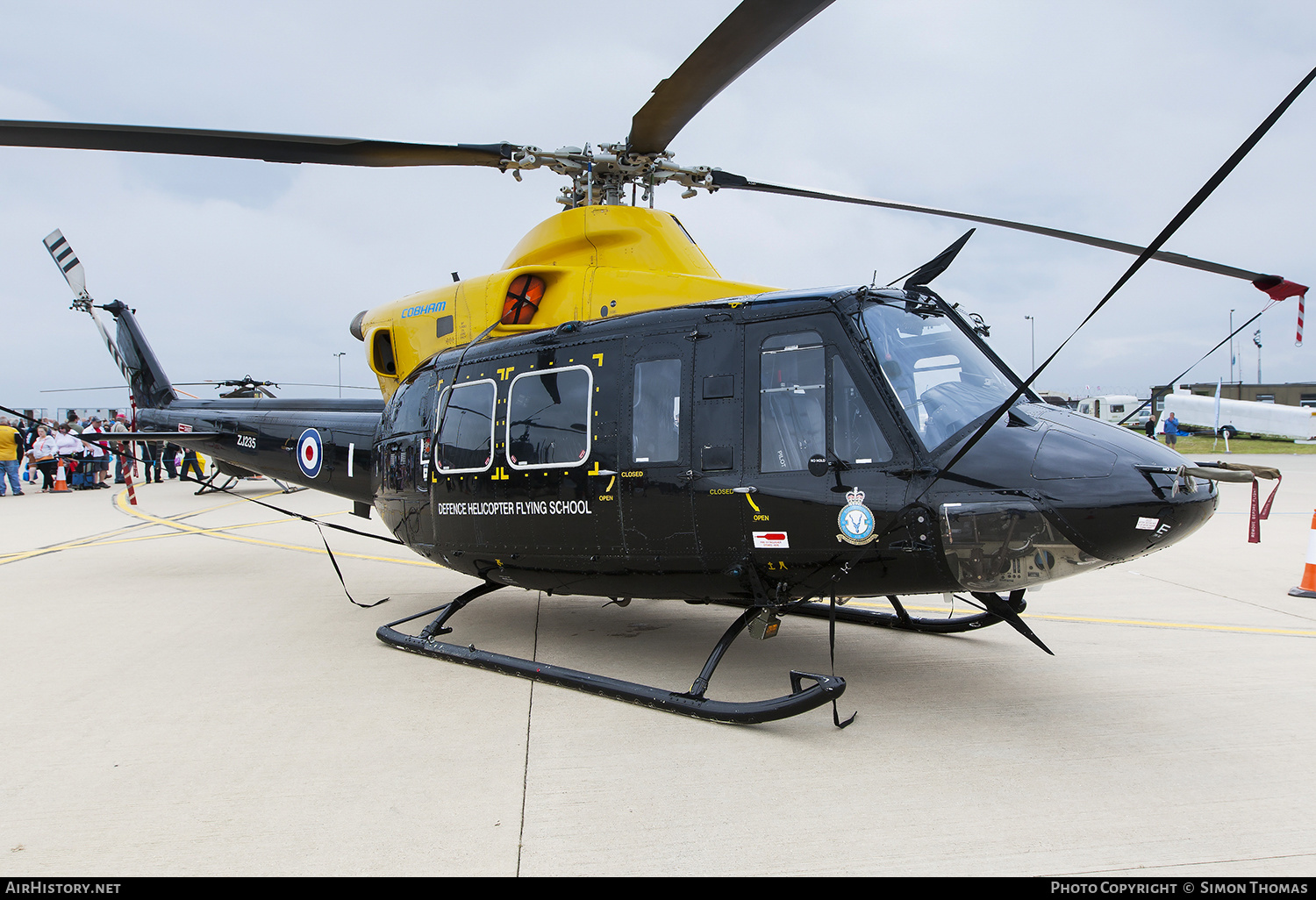 Aircraft Photo of ZJ235 | Bell 412EP Griffin HT1 | UK - Air Force | AirHistory.net #359377