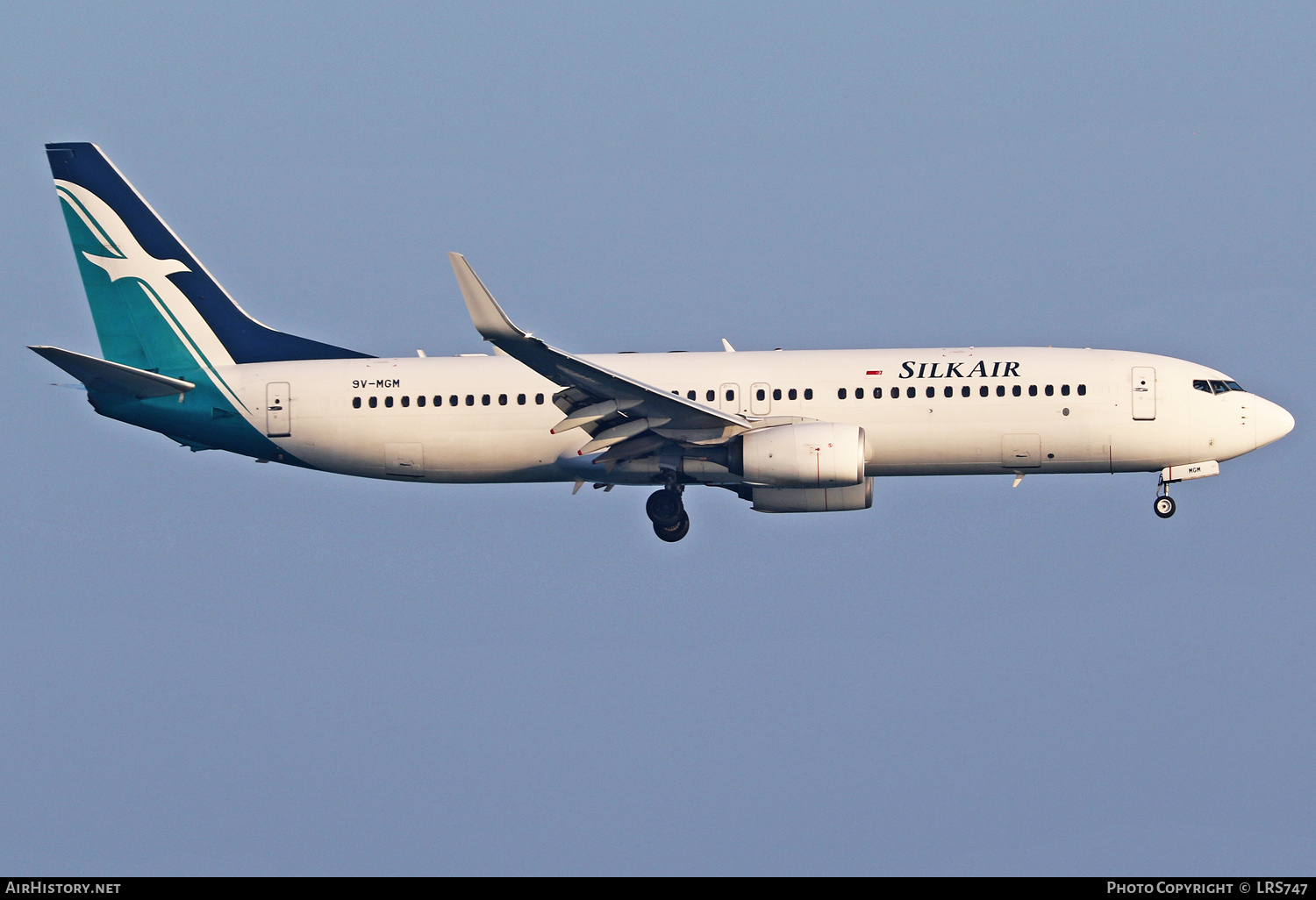 Aircraft Photo of 9V-MGM | Boeing 737-8SA | SilkAir | AirHistory.net #359380