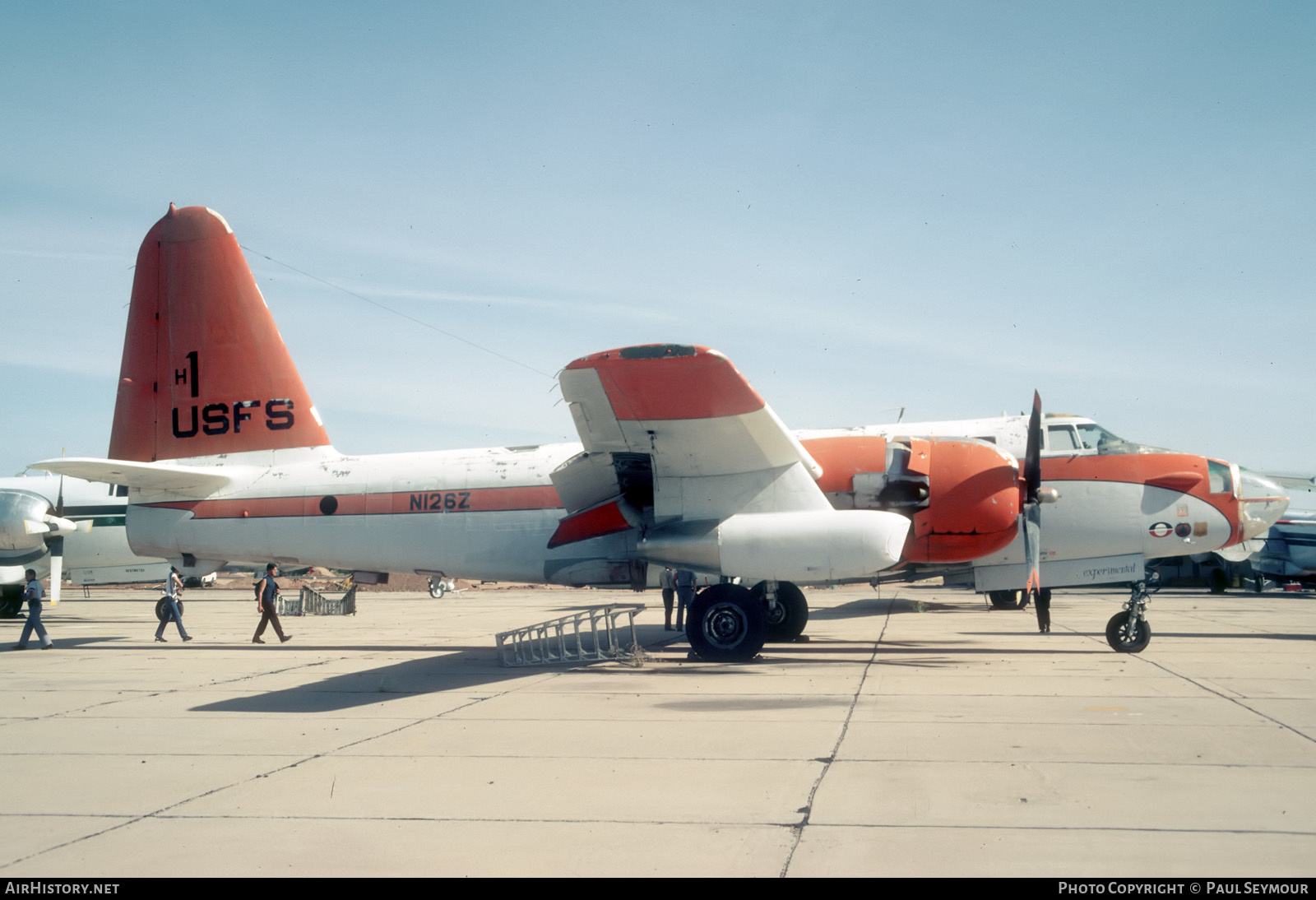 Aircraft Photo of N126Z | Lockheed P-2E Neptune | US Forest Service - USFS | AirHistory.net #359383