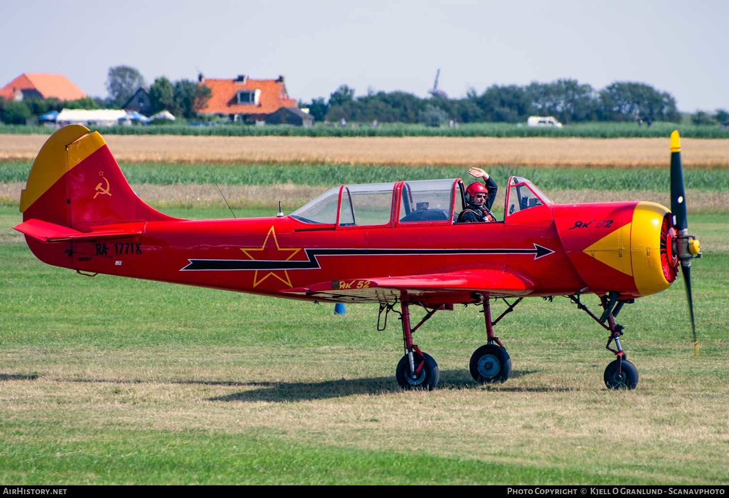 Aircraft Photo of RA-1771K | Yakovlev Yak-52 | Soviet Union - Air Force | AirHistory.net #359395