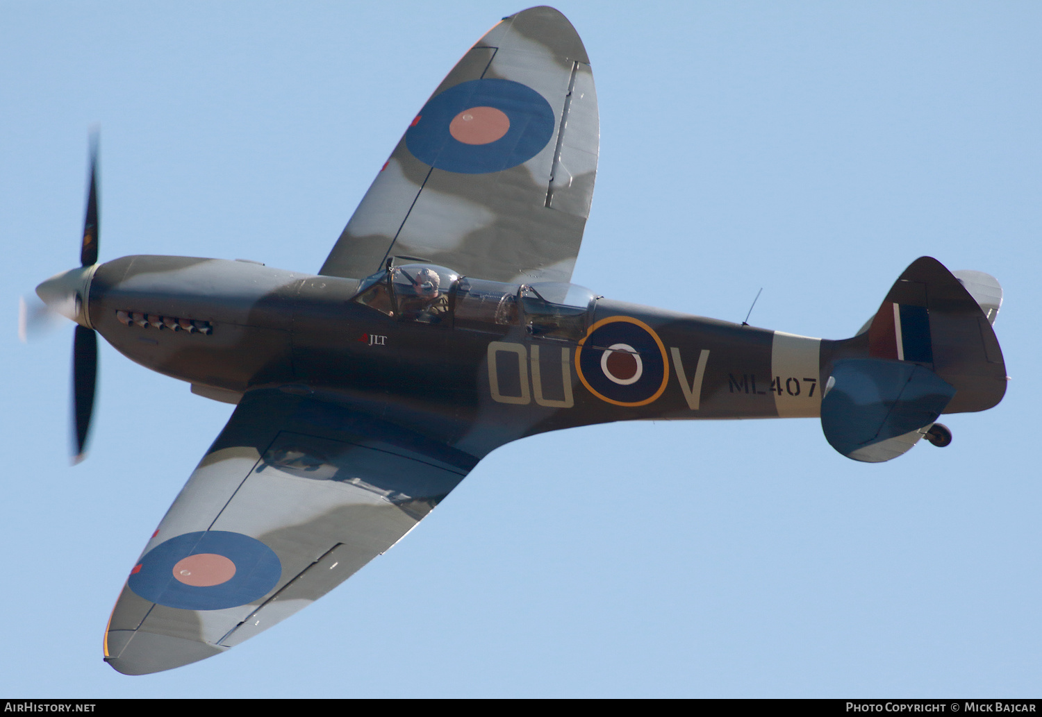 Aircraft Photo of G-LFIX / ML407 | Supermarine 509 Spitfire T9 | UK - Air Force | AirHistory.net #359397
