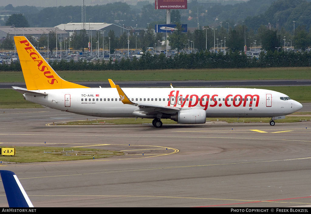 Aircraft Photo of TC-AAL | Boeing 737-82R | Pegasus Airlines | AirHistory.net #359401