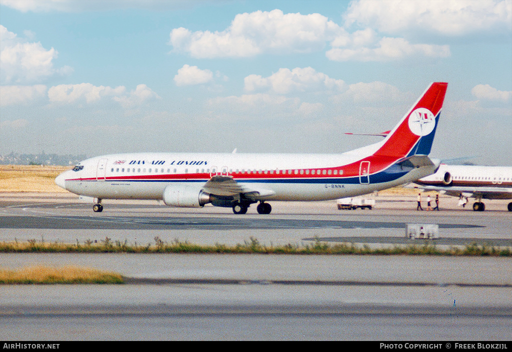 Aircraft Photo of G-BNNK | Boeing 737-4Q8 | Dan-Air London | AirHistory.net #359406