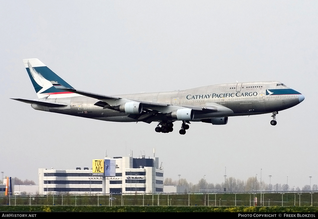 Aircraft Photo of B-HKJ | Boeing 747-412(BCF) | Cathay Pacific Airways Cargo | AirHistory.net #359416