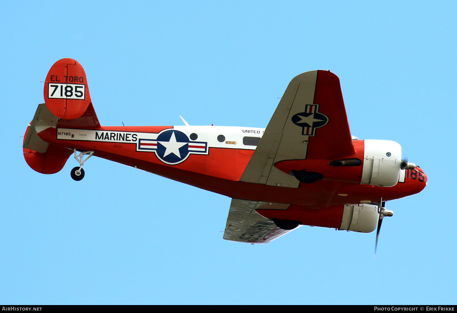 Aircraft Photo of N7185 / 7185 | Beech Expeditor 3NM | USA - Marines | AirHistory.net #359418