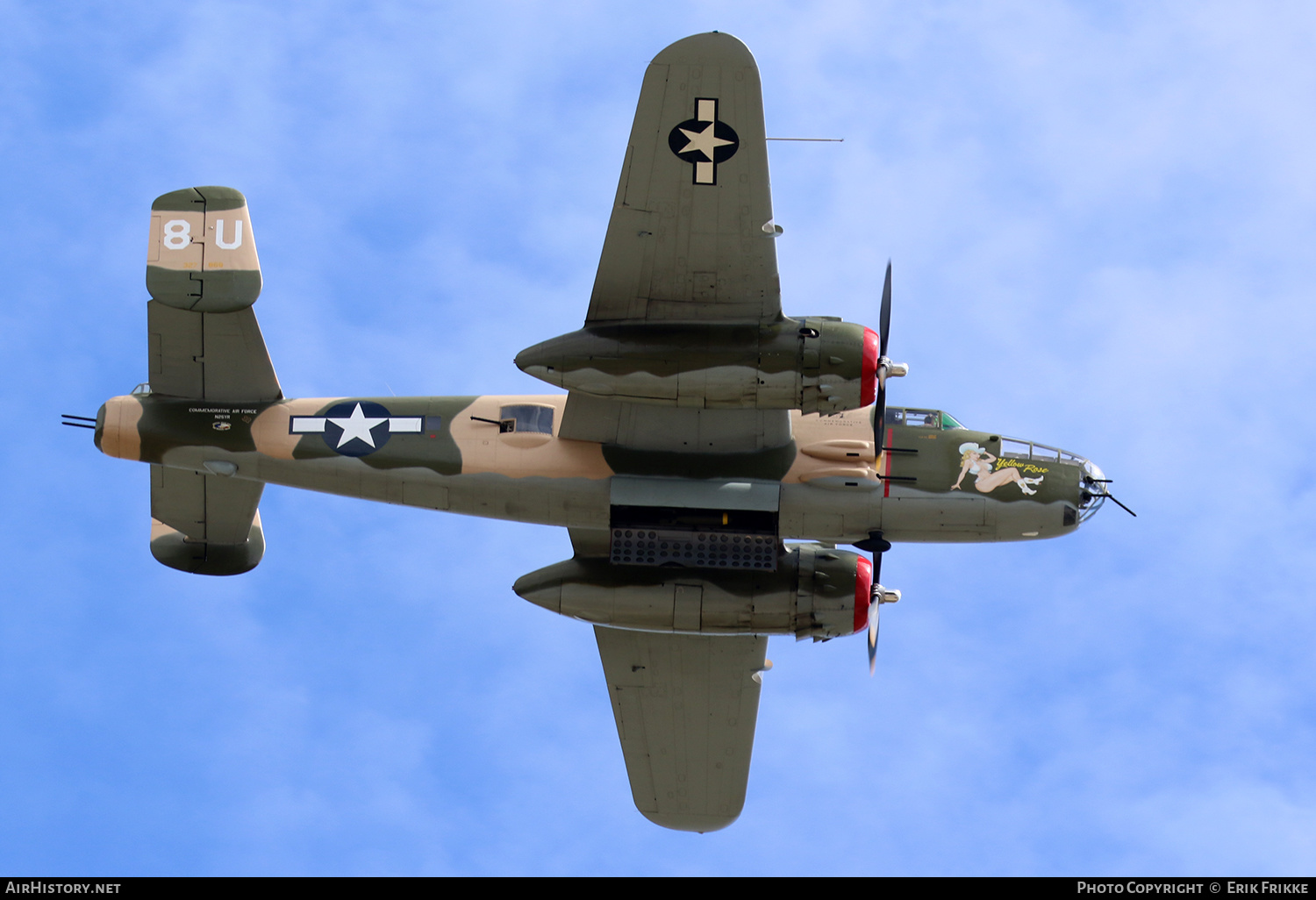 Aircraft Photo of N25YR / 327868 | North American B-25J Mitchell | Commemorative Air Force | AirHistory.net #359420