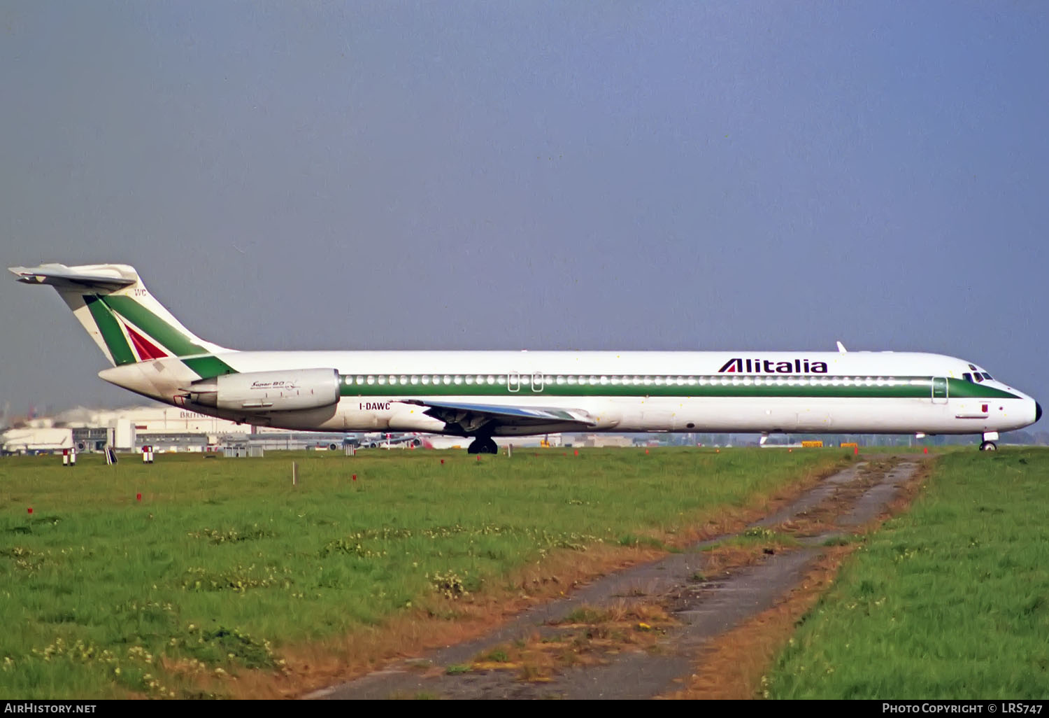 Aircraft Photo of I-DAWC | McDonnell Douglas MD-82 (DC-9-82) | Alitalia | AirHistory.net #359449