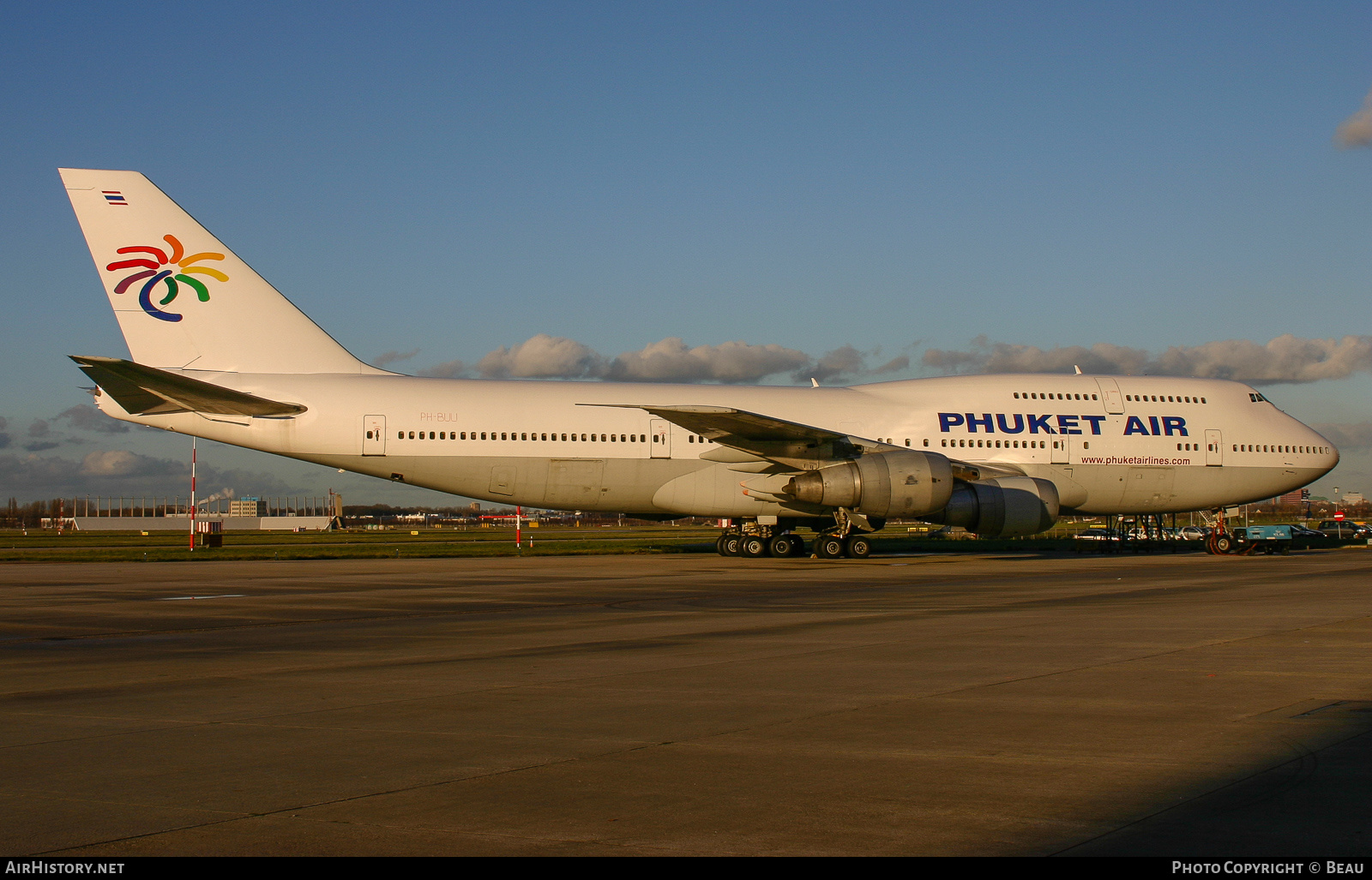 Aircraft Photo of PH-BUU | Boeing 747-306M | Phuket Air | AirHistory.net #359455