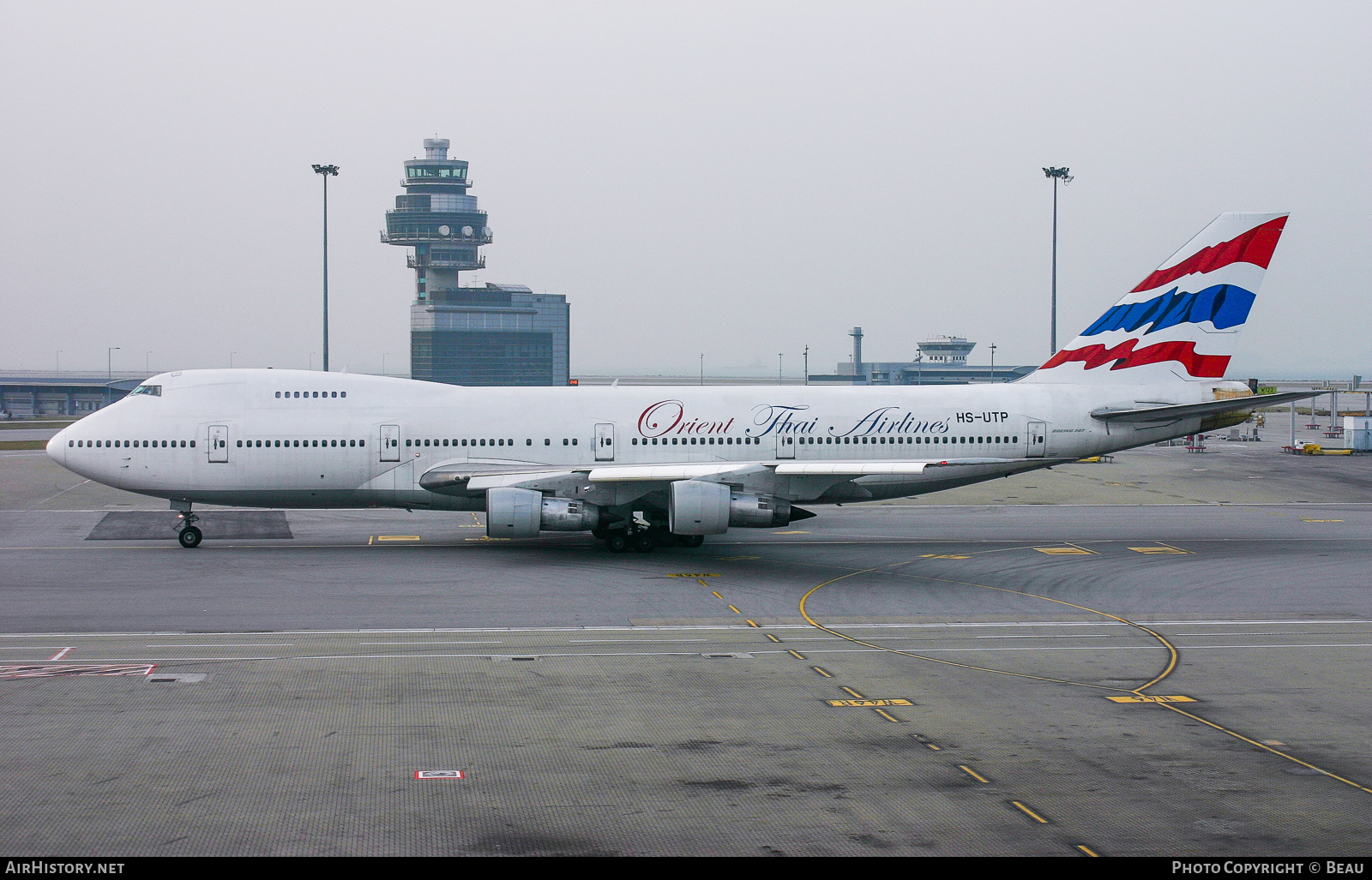 Aircraft Photo of HS-UTP | Boeing 747-243B | Orient Thai Airlines | AirHistory.net #359458