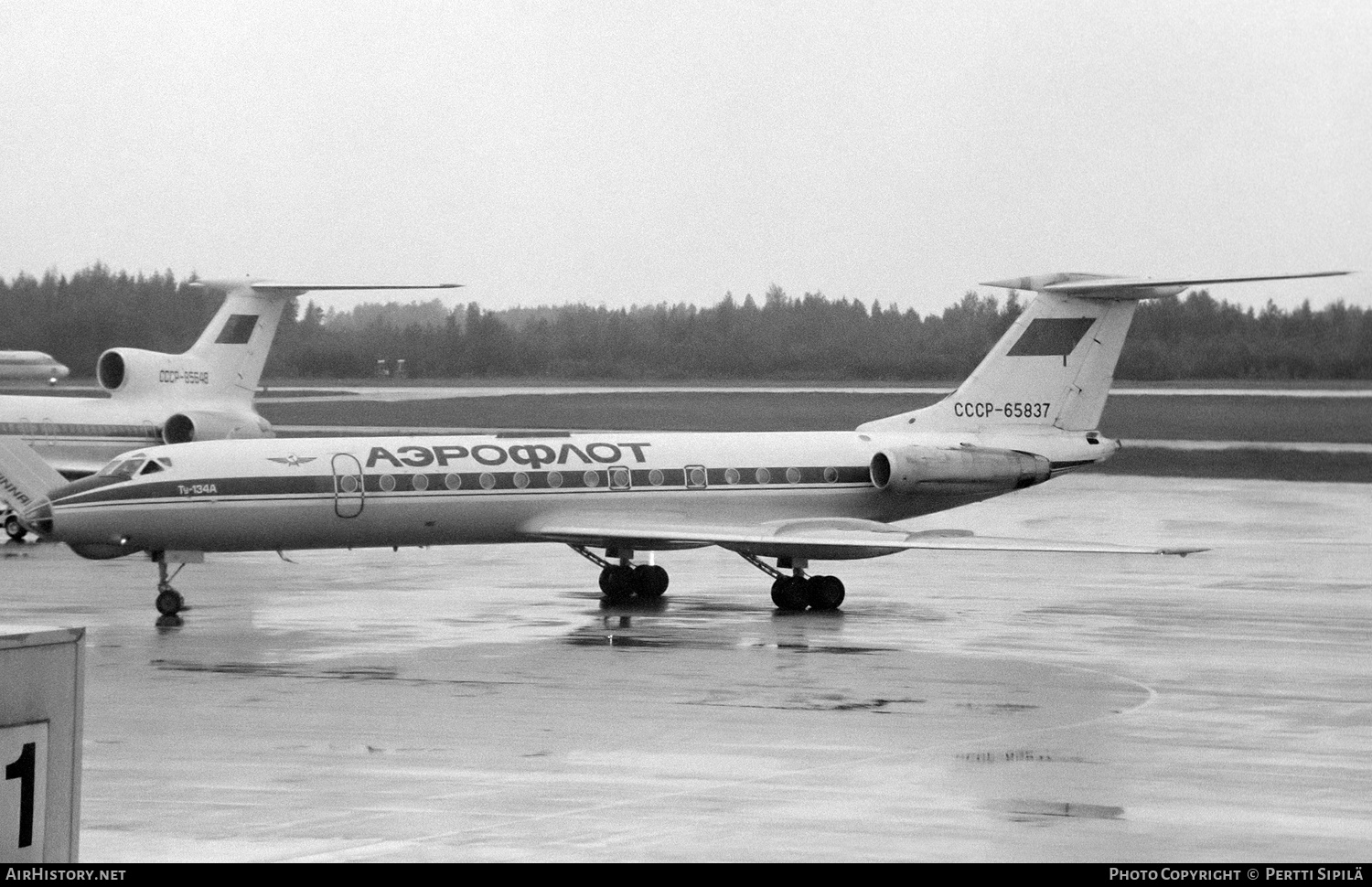 Aircraft Photo of CCCP-65837 | Tupolev Tu-134A | Aeroflot | AirHistory.net #359466