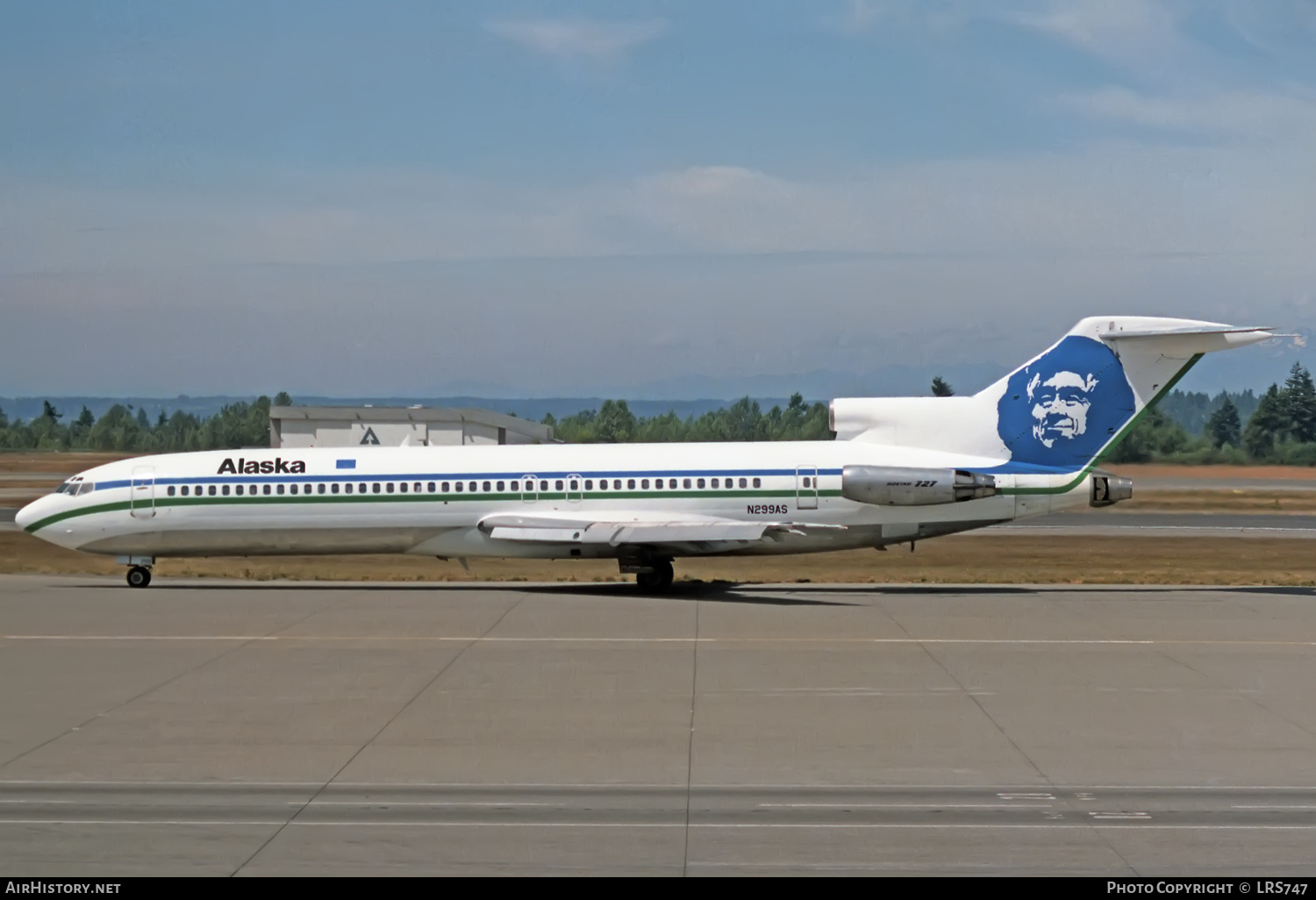 Aircraft Photo of N299AS | Boeing 727-2F9/Adv | Alaska Airlines | AirHistory.net #359483