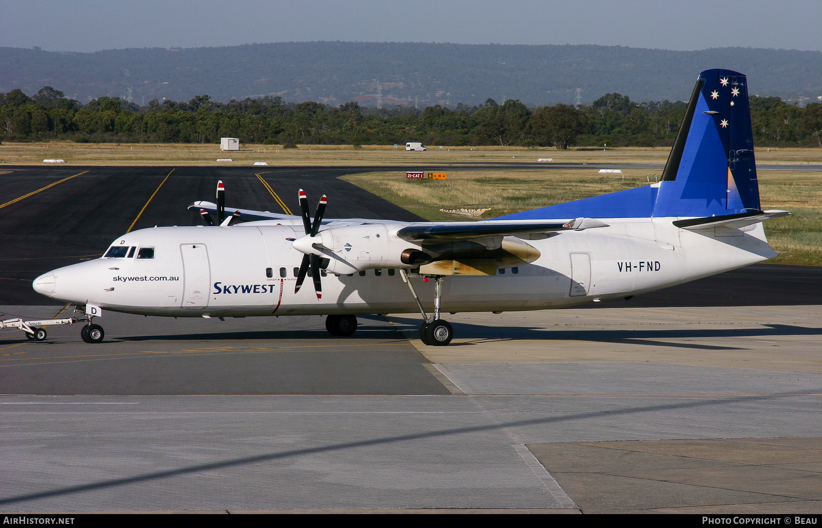 Aircraft Photo of VH-FND | Fokker 50 | Skywest Airlines | AirHistory.net #359492