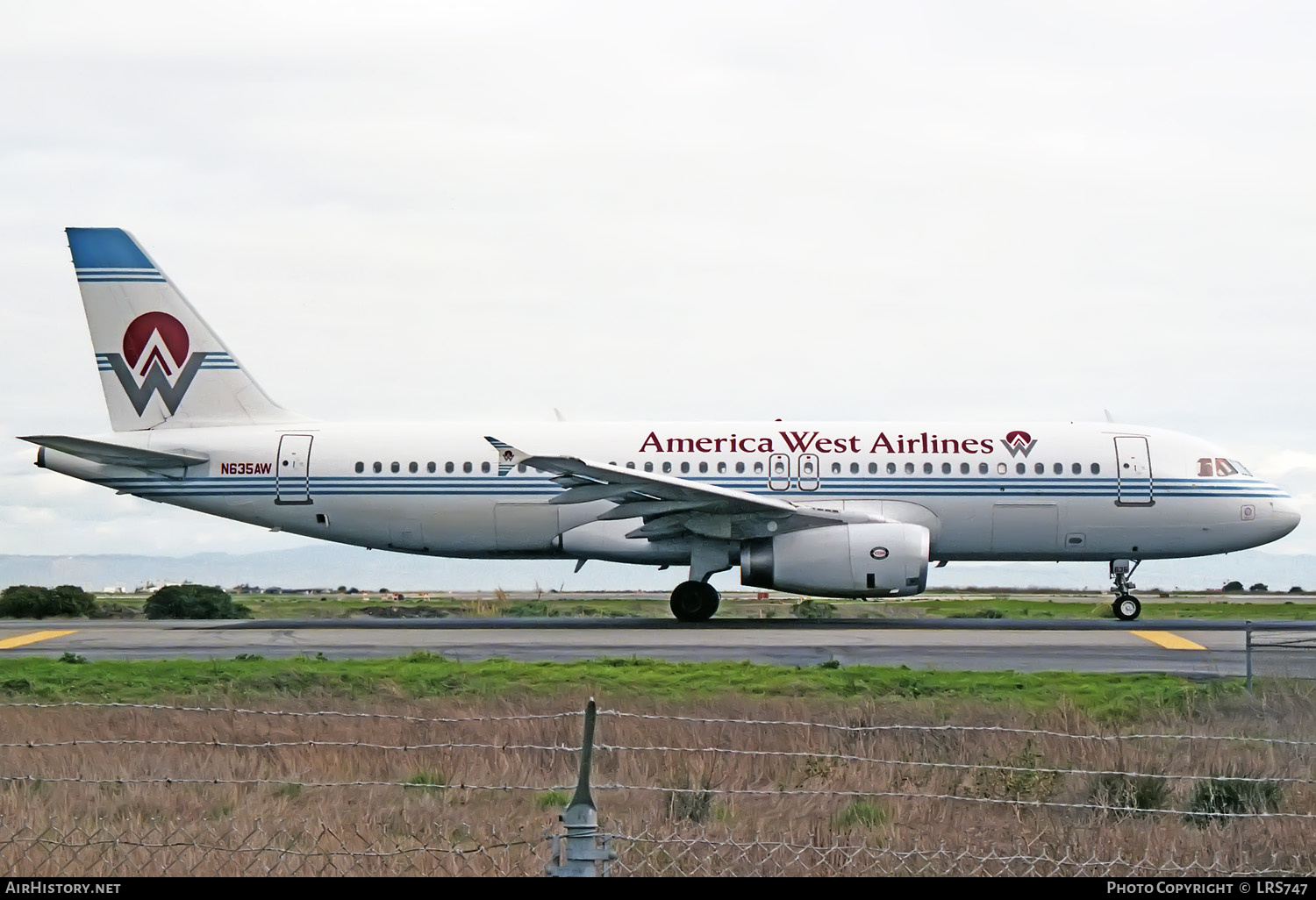 Aircraft Photo of N635AW | Airbus A320-231 | America West Airlines | AirHistory.net #359501