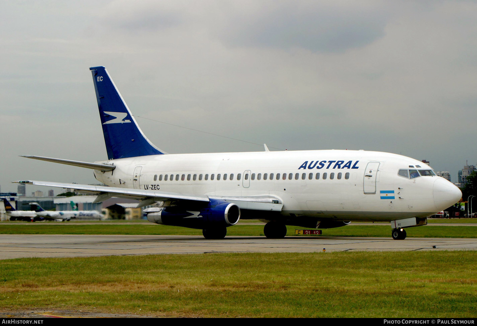 Aircraft Photo of LV-ZEC | Boeing 737-236/Adv | Austral Líneas Aéreas | AirHistory.net #359507