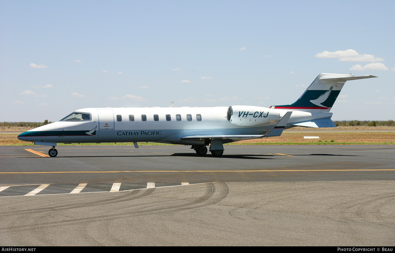 Aircraft Photo of VH-CXJ | Learjet 45 | Cathay Pacific Airways | AirHistory.net #359514