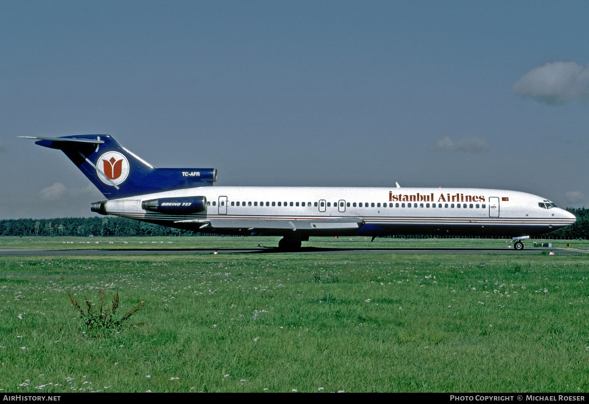 Aircraft Photo of TC-AFR | Boeing 727-230/Adv | Istanbul Airlines | AirHistory.net #359551