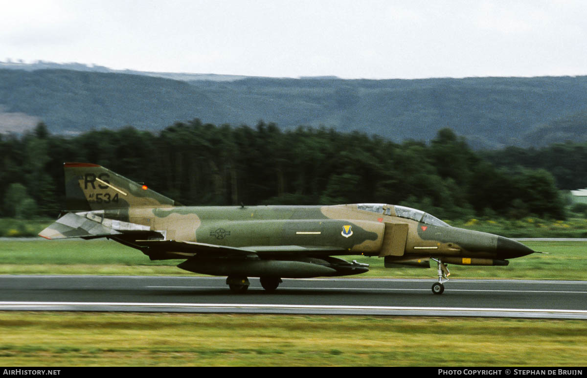 Aircraft Photo of 68-0534 / AF68-534 | McDonnell Douglas F-4E Phantom II | USA - Air Force | AirHistory.net #359552