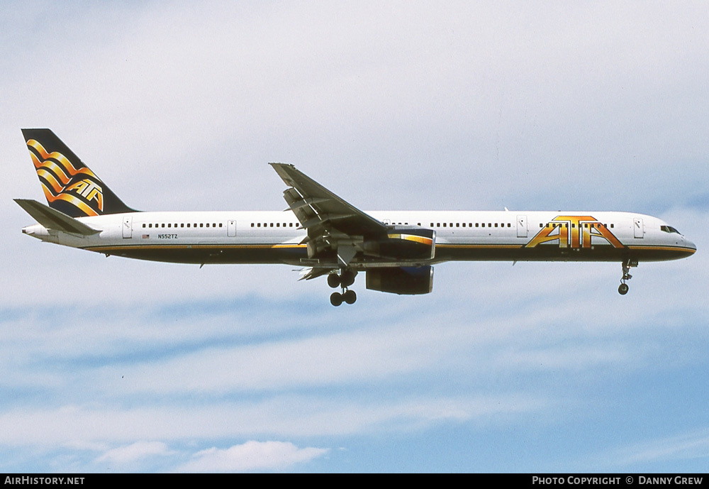 Aircraft Photo of N552TZ | Boeing 757-33N | ATA Airlines - American Trans Air | AirHistory.net #359559