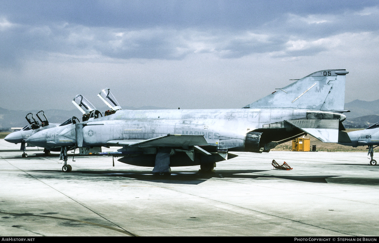 Aircraft Photo of 155847 / 5847 | McDonnell Douglas F-4S Phantom II | USA - Marines | AirHistory.net #359584