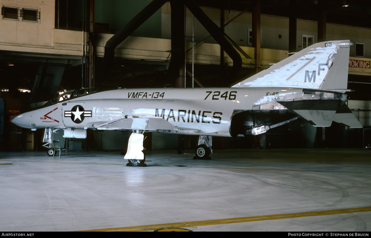 Aircraft Photo of 157246 / 7246 | McDonnell Douglas F-4S Phantom II | USA - Marines | AirHistory.net #359587