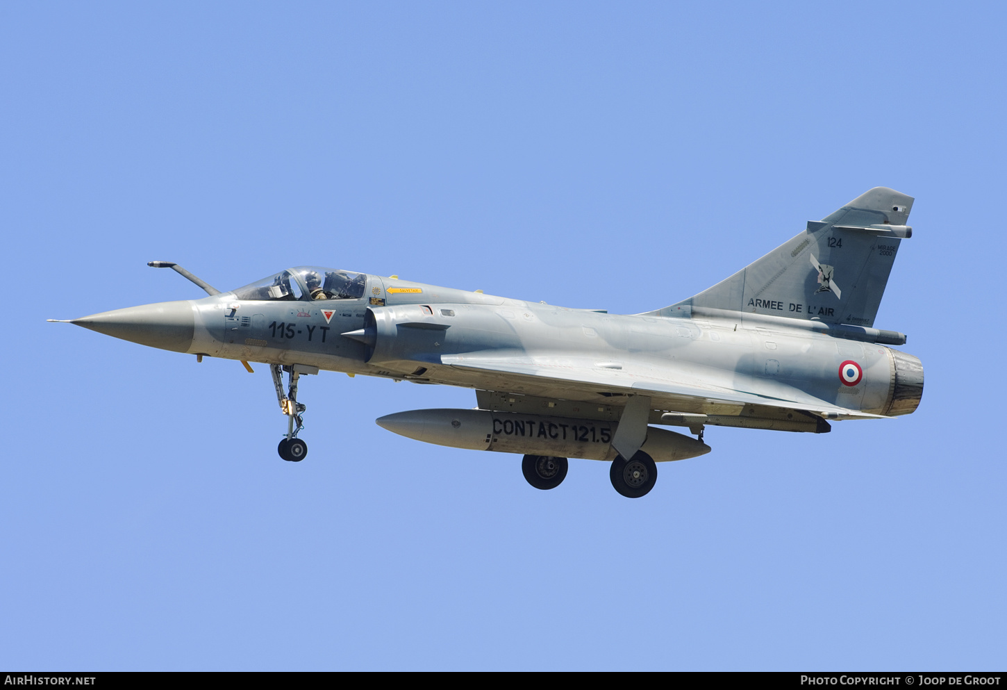 Aircraft Photo of 124 | Dassault Mirage 2000C | France - Air Force | AirHistory.net #359590