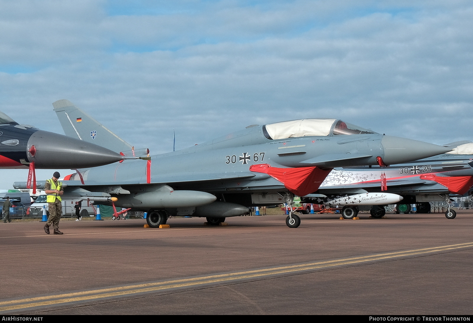 Aircraft Photo of 3067 | Eurofighter EF-2000 Typhoon T | Germany - Air Force | AirHistory.net #359591