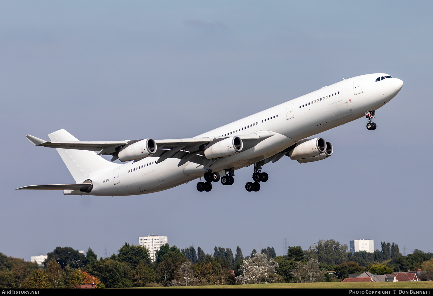 Aircraft Photo of 9H-SOL | Airbus A340-313X | AirHistory.net #359595