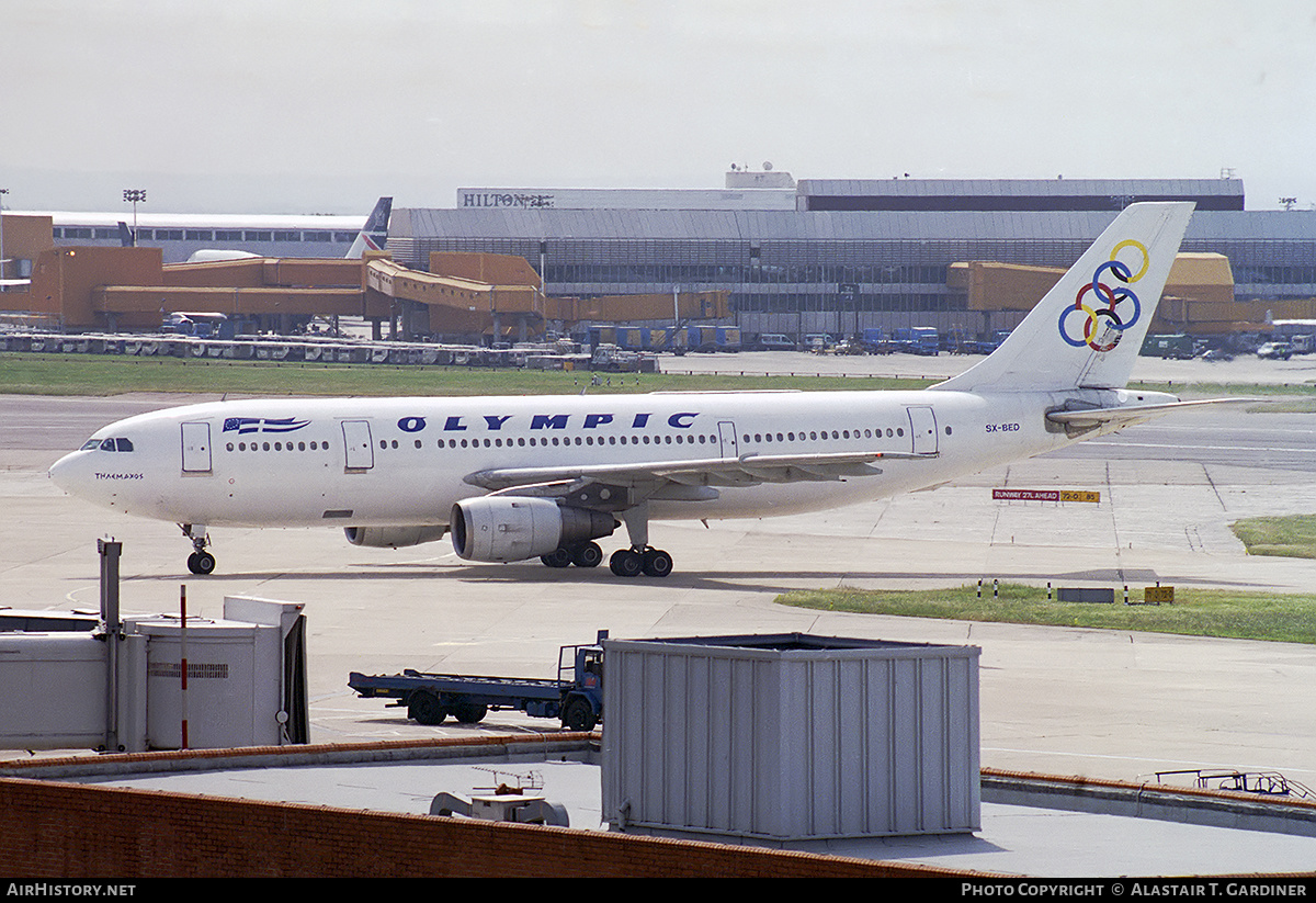 Aircraft Photo of SX-BED | Airbus A300B4-203 | Olympic | AirHistory.net #359599