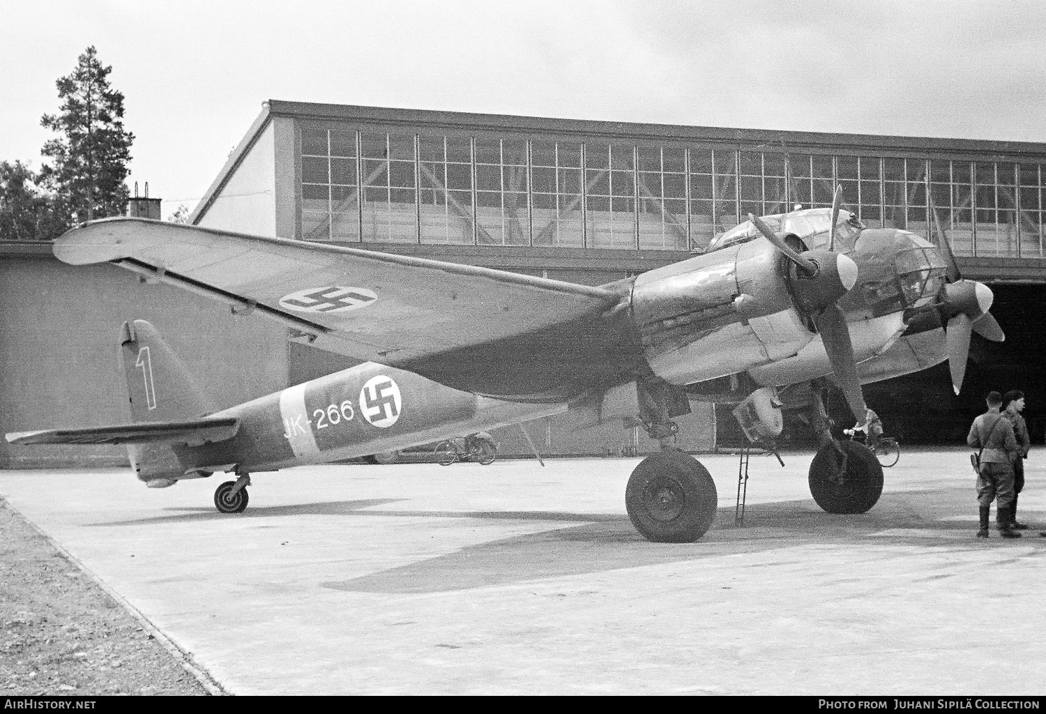 Aircraft Photo of JK-266 | Junkers Ju 88A-4/R | Finland - Air Force | AirHistory.net #359603