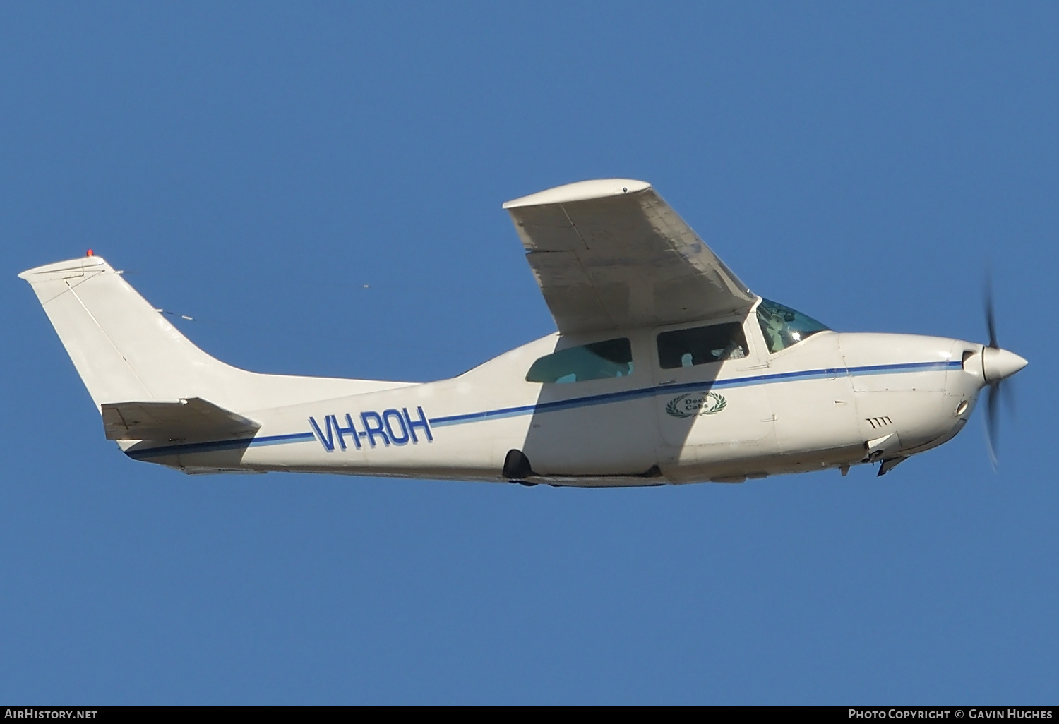 Aircraft Photo of VH-ROH | Cessna 210L Centurion | Des's Cabs | AirHistory.net #359625